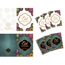 Cards - Eid Mubarak (6Pk) Geometric